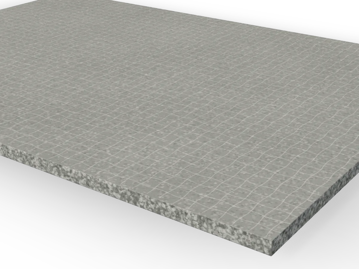 6mm Tile Backer Board 1200 x 800mm, close-up of the edge