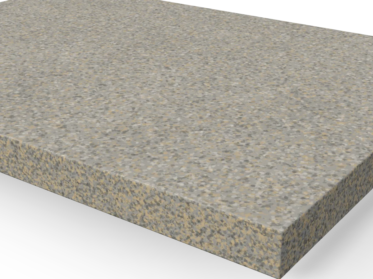 18mm Cement Particle Board 2440 x 1220mm, close-up of the edge