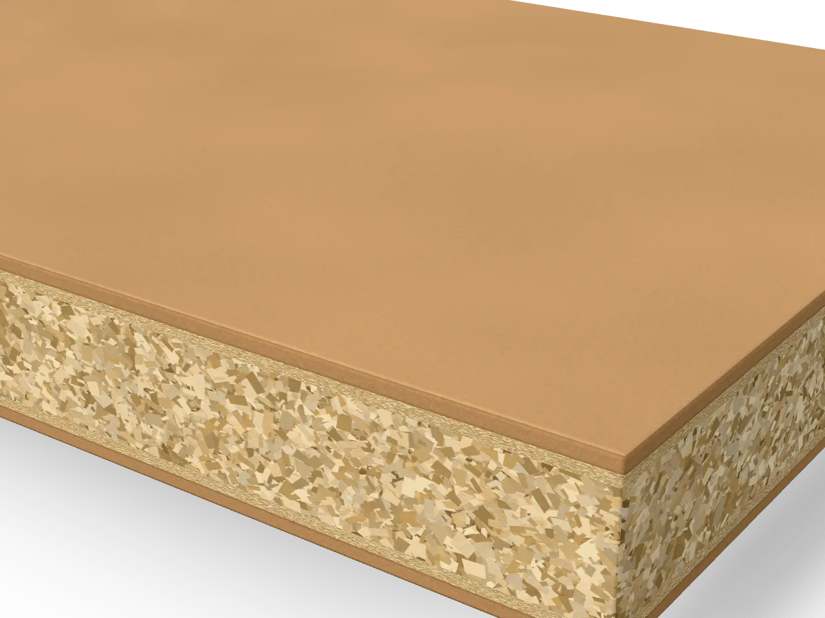 35mm Internal Door Blank 2135 x 915mm, close-up of the edge