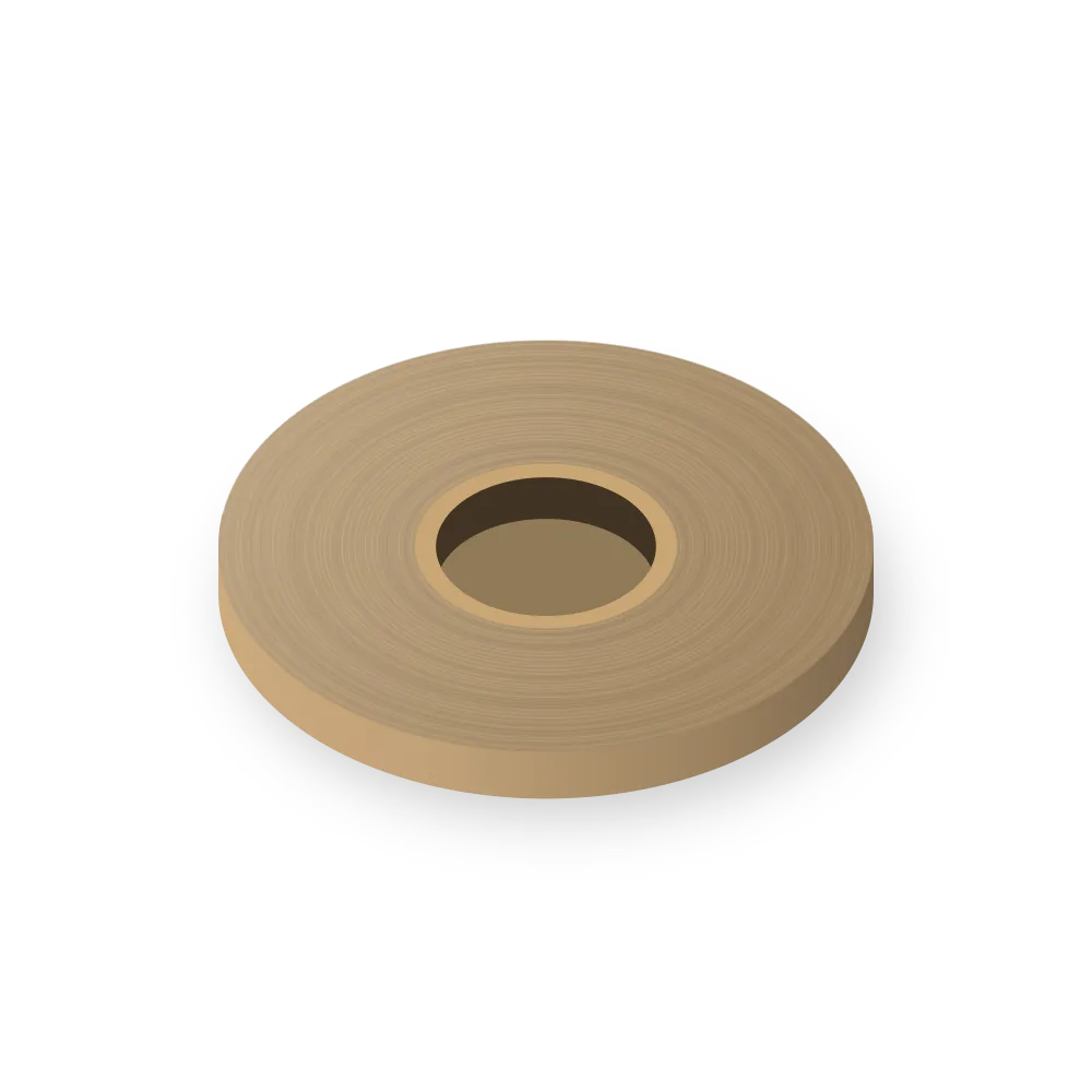 Iron-On Oak Veneer Edging 22mm x 50m, surface close-up