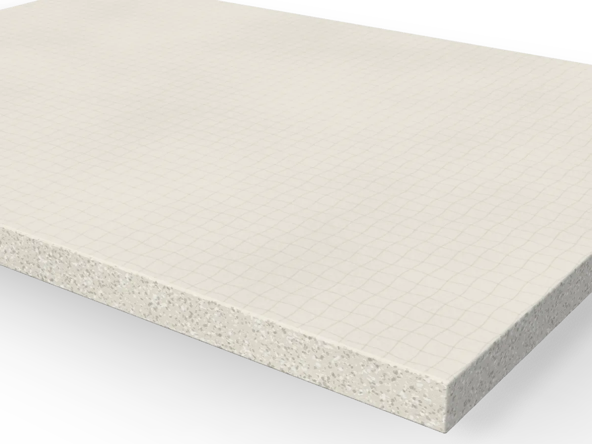 12mm Magnesium Oxide Board 2440 x 1220mm, close-up of the edge