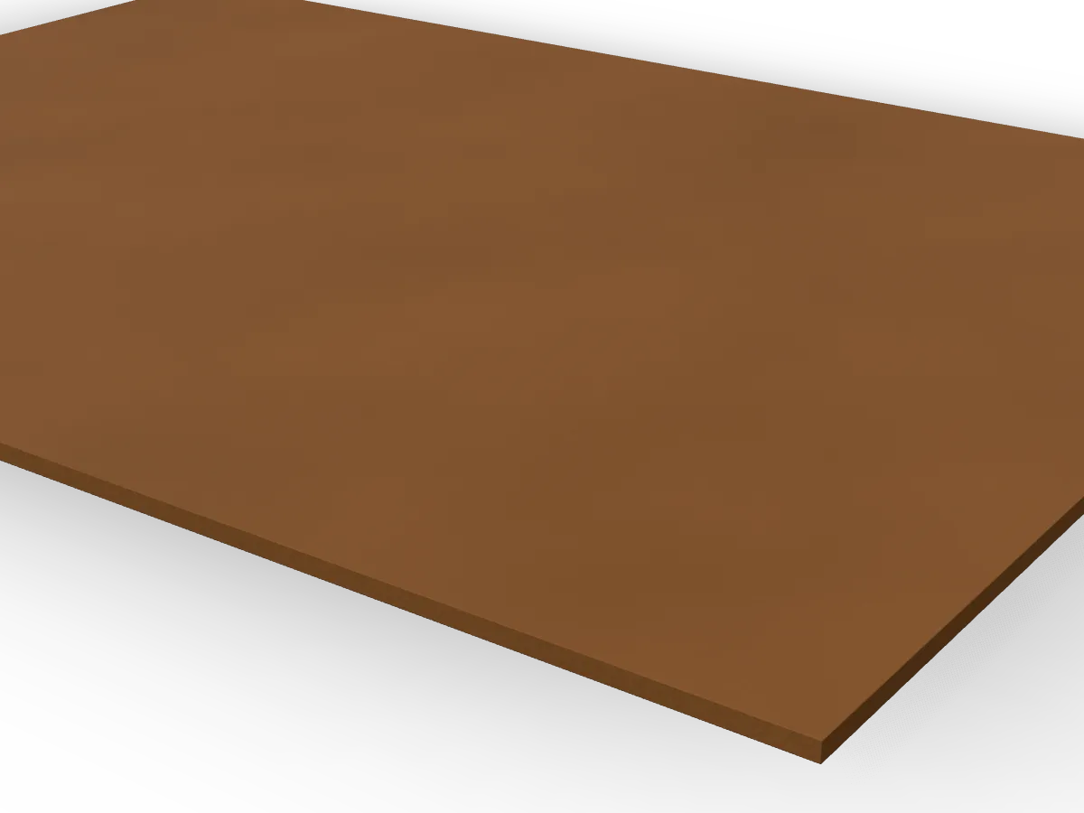 3mm Standard Hardboard 2440 x 1220mm, close-up of the edge