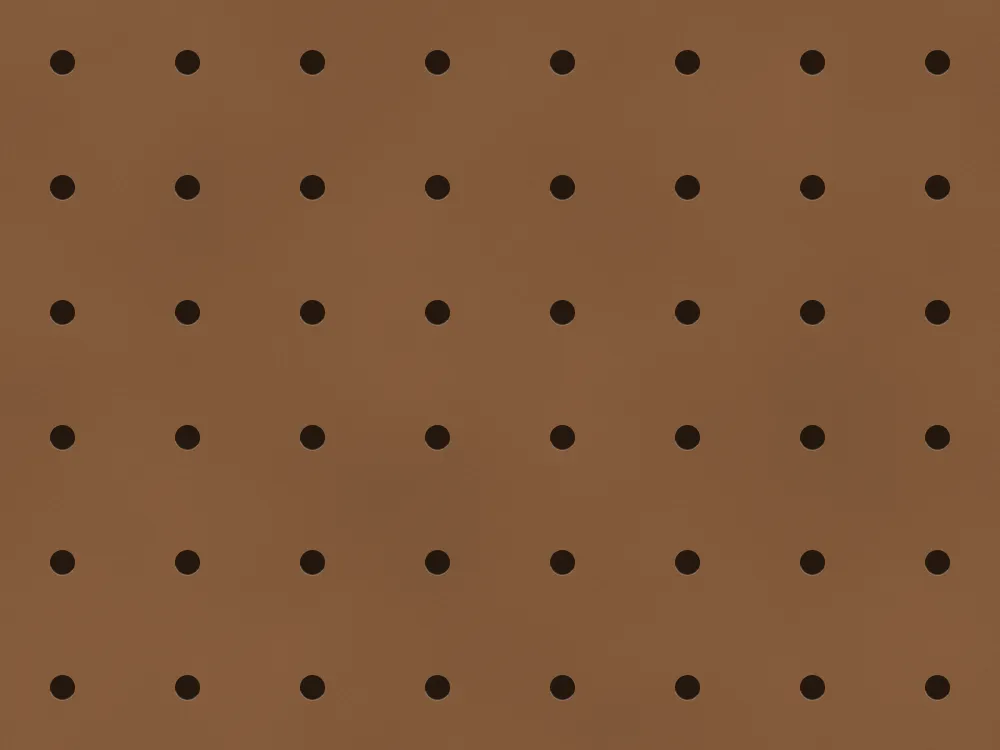 3.2mm Pegboard 2440 x 1220mm, surface close-up