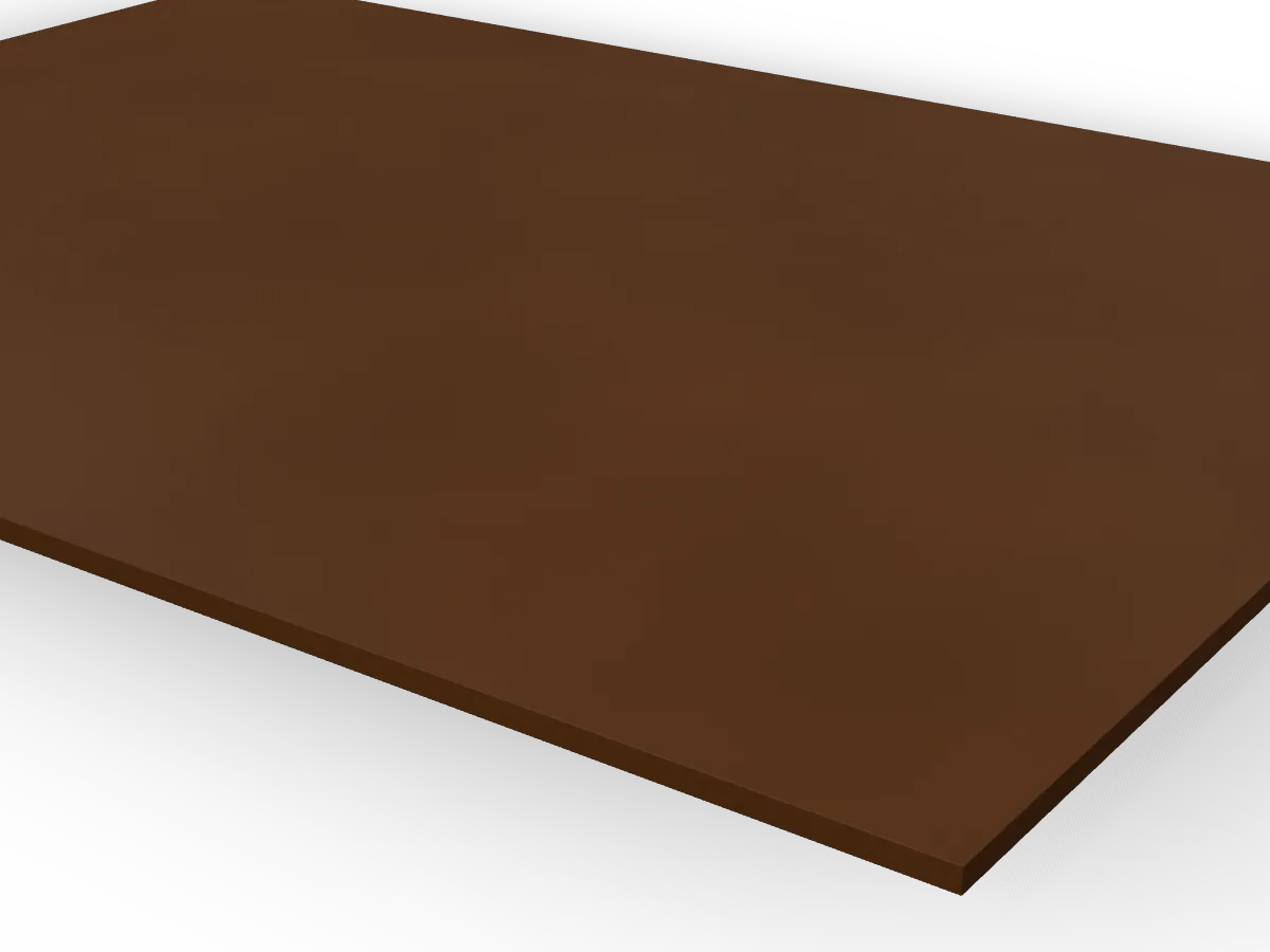 3.2mm Tempered Hardboard 2440 x 1220mm, close-up of the edge