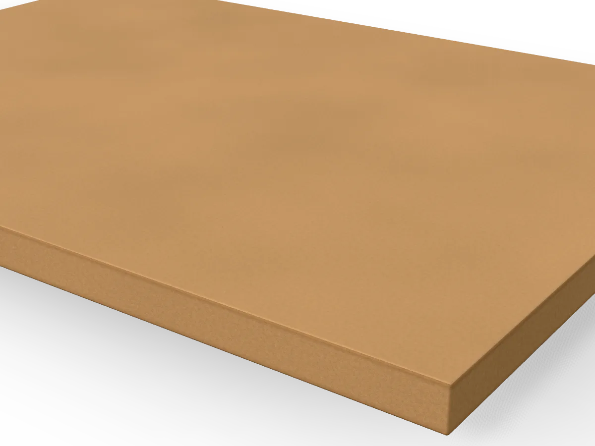 12mm Premium MDF 2440 x 1220mm, close-up of the edge