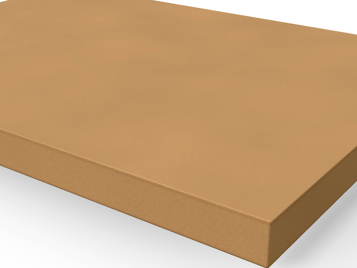 18mm Premium MDF 2440 x 1220mm, close-up of the edge
