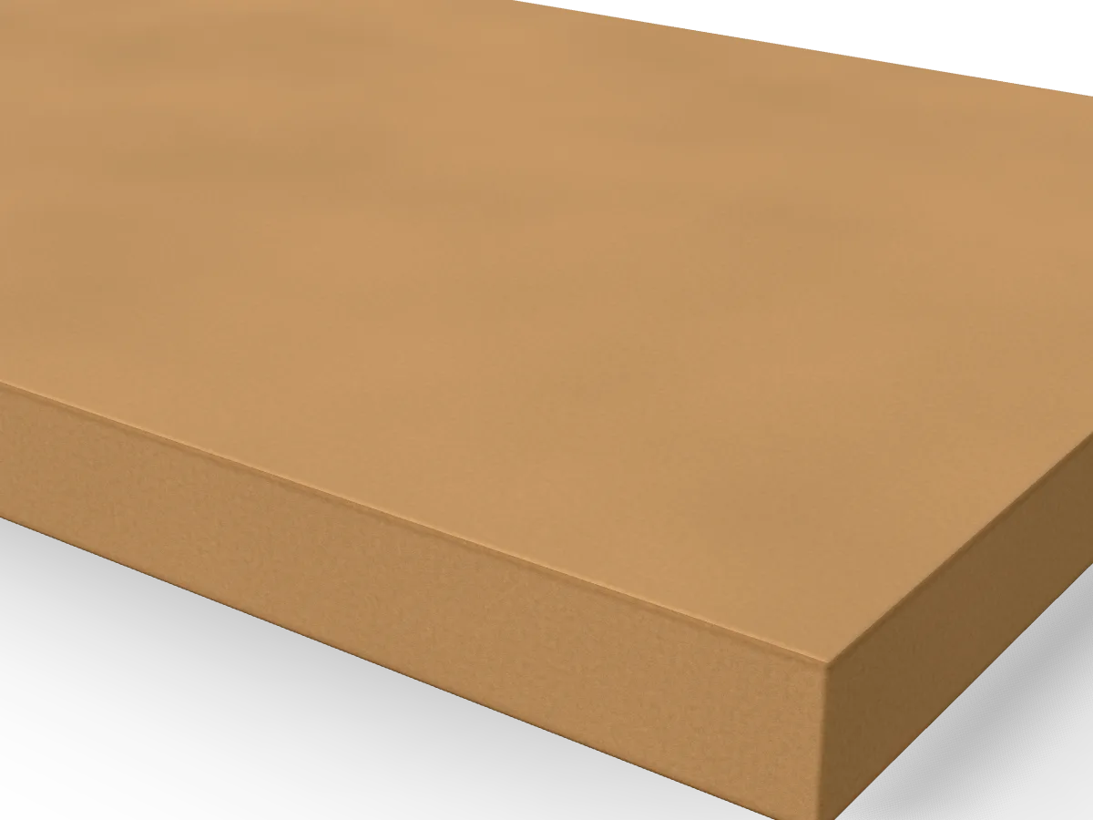 22mm Premium MDF 2440 x 1220mm, close-up of the edge