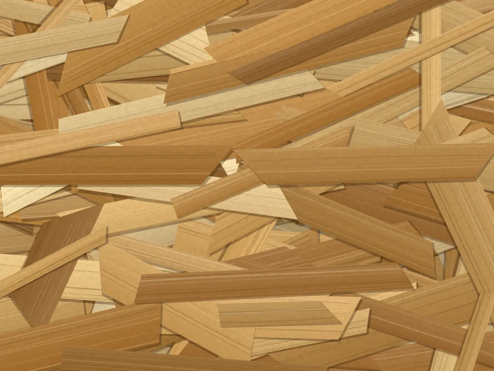 18mm OSB3 2440 x 1220mm, surface close-up