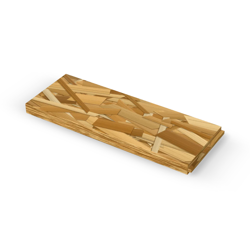 15mm OSB3 Tongue and Groove 2440 x 590mm, product render