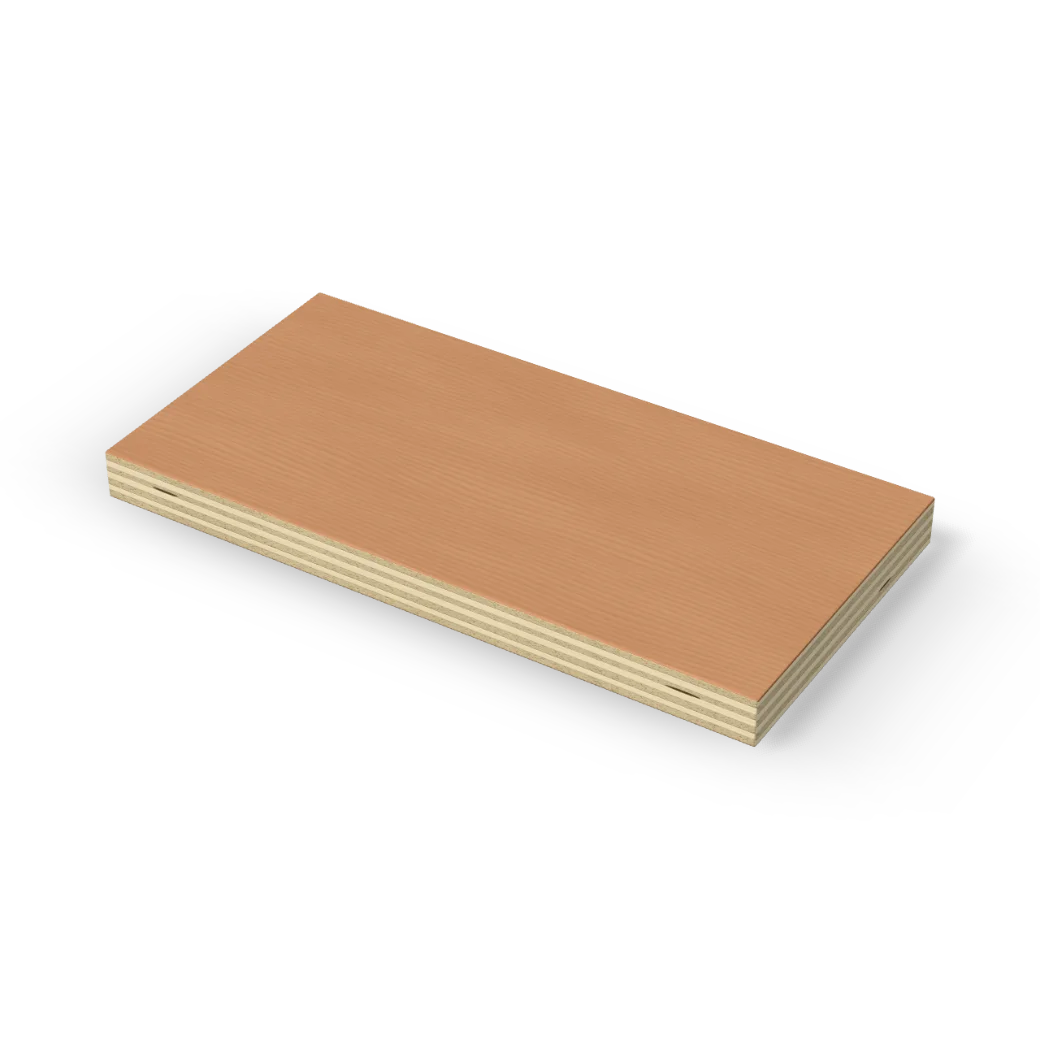 18mm Eucalyptus Faced Poplar Plywood B/BB 2440 x 1220mm, product render
