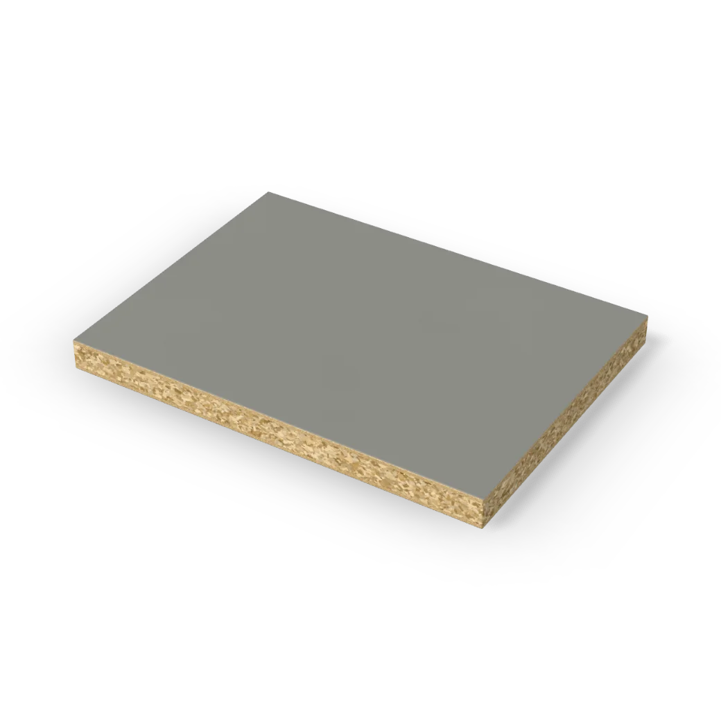 18mm Light Grey Melamine Faced Chipboard 2800 x 2070mm, product render