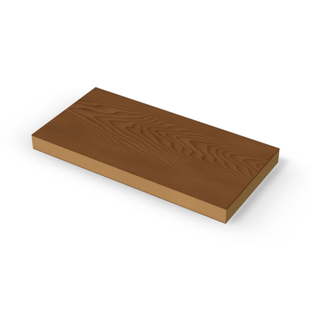 19mm Walnut Veneered MDF 2 Sides Crown Cut A/B 2440 x 1220mm, pack of 24, product render