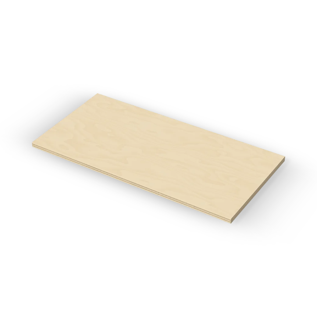 6mm Birch Plywood B/BB 2440 x 1220mm, product render