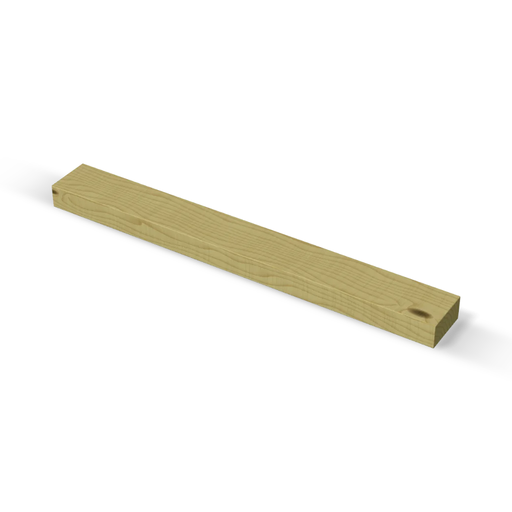25 x 50mm Treated Roofing Batten, 4.8m, product render
